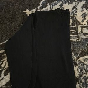 John Galt Black Knit Sweater